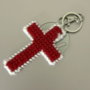 Cross Keychain