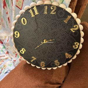 Round Beaded Clock